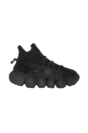 Grounds Jewellery Stone Sneakers In Black