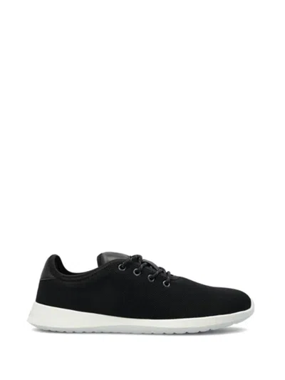 Grounds Lace-up Sneakers In Black