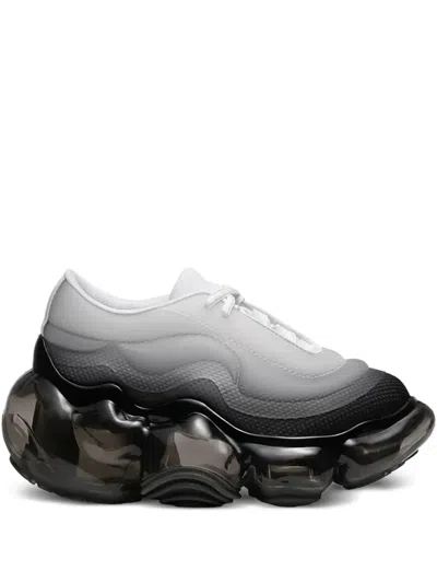 GROUNDS MOOPIE FAM OMBRÉ-EFFECT CHUNKY "GREY" SNEAKERS
