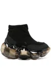 Grounds Moopie Weather Sneakers In Black