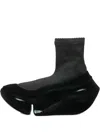 Grounds Orca Dotted Lace Flocky Sratch Sneakers In Black