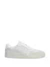 Grounds Perforated Panelled Sneakers In White