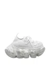 Grounds Skyscraper Sneakers In White