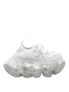 Grounds Skyscraper Sneakers In White