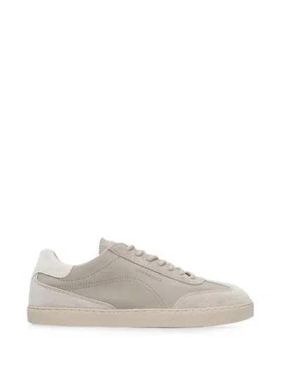 Grounds Suede-panelled Groundies Sneakers In Animal Print