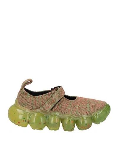 Grounds Vitelli Man Sneakers Coral Size 8 Textile Fibers In Red
