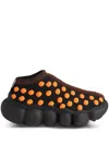 Grounds Jewelry X Bernhard Willhelm Knit Sneaker In Black