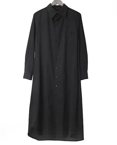 Pre-owned Groundy X Yohji Yamamoto Long Shirt In Black