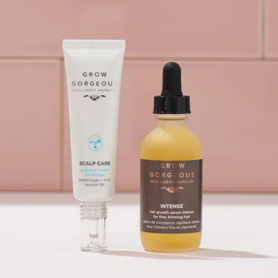 Grow Gorgeous Intense Serum And Aha Booster Bundle