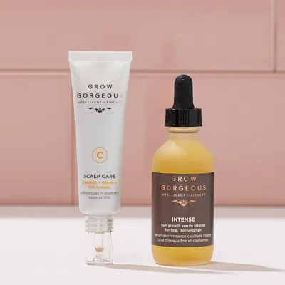 Grow Gorgeous Intense Serum And Vitamin C Booster Bundle In Multi
