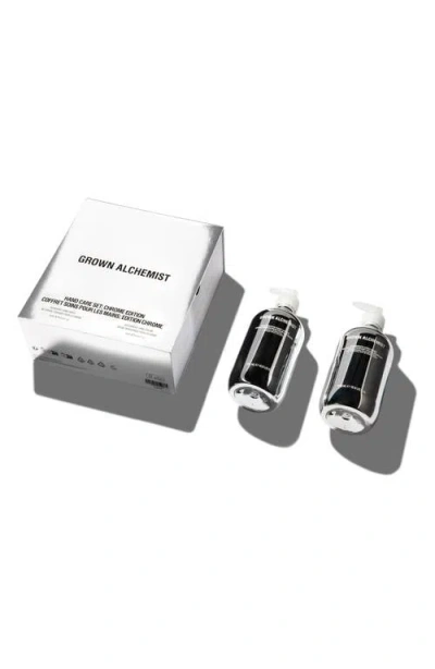 Grown Alchemist Hand Care Set: Chrome Edition $110 Value In Transparent