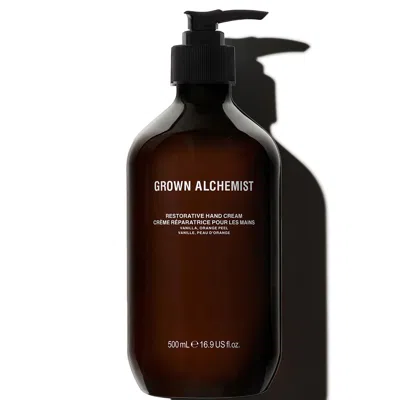 Grown Alchemist Restorative Hand Cream 500ml In White