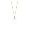GROWN GORGEOUS GROWN GORGEOUS LAB GROWN BEAUTIFUL PENDANT 14K YELLOW GOLD NECKLACE 1 CTW CERTIFIED (F VS2)