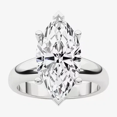 Grown Gorgeous (f,vs2) Womens 3 3/8 Ct. Lab Grown White Diamond 14k Gold Or Platinum Marquise Solitaire Engagement 