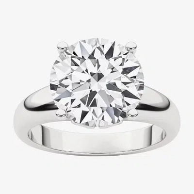 Grown Gorgeous (f,vs2) Womens 3 3/8 Ct. Lab Grown White Diamond 14k Gold Or Platinum Round Solitaire Engagement Rin