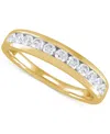 Grown With Love Certified Lab Grown Diamond Channel-set Band (1/2 Ct. T.w.) In 14k Gold In Yellow Gold