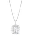 Grown With Love Certified Lab Grown Diamond Pendant Necklace (1-1/2 Ct. T.w.) In 14k White Gold In Gold