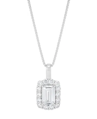 Grown With Love Certified Lab Grown Diamond Pendant Necklace (1-1/2 Ct. T.w.) In 14k White Gold