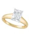 Grown With Love Certified Lab Grown Diamond Ring (2-3/4 Ct. T.w.) In 14k Yellow And White Gold In Gold