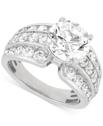 Grown With Love Certified Lab Grown Multirow Engagement Ring (4-1/2 Ct. T.w.) In 14k White Gold