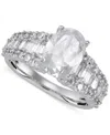 Grown With Love Certified Lab Grown Oval Engagement Ring (4 Ct. T.w.) In 14k White Gold In White Gold