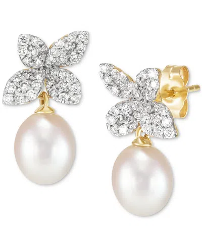 Grown With Love Cultured Freshwater Oval Pearl (6 In Gold