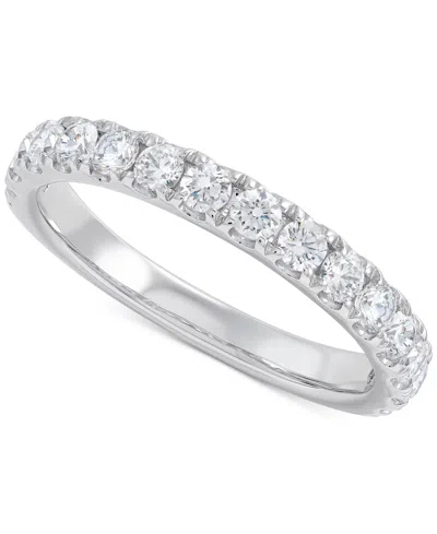 Grown With Love Igi Certified Lab Grown Diamond Band (1 Ct. T.w.) In 14k White Or Yellow Gold In White Gold