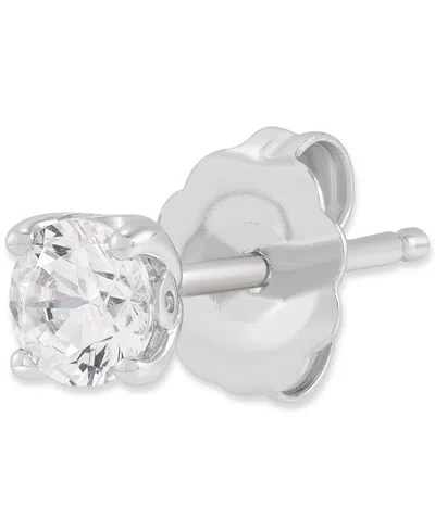 Grown With Love Igi Certified Lab Grown Diamond Single Stud Earring (1/4 Ct. T.w.) In 14k White Or Yellow Gold In White Gold