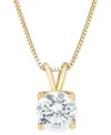 Grown With Love Igi Certified Lab Grown Diamond Solitaire 18" Pendant Necklace (1 Ct. T.w.) In 14k White Gold Or 14k In Yellow Gold
