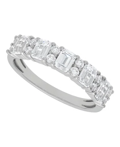Grown With Love Lab Grown Diamond (1-1/2 Ct. T.w.) Band In 14k Yellow Or White Gold In Metallic
