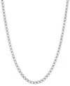 Grown With Love Lab Grown Diamond 18" Tennis Necklace (5 Ct. T.w.) In 14k White Or Yellow Gold In White Gold