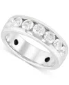 Grown With Love Lab Grown Diamond Channel-set Band (2 Ct. T.w.) In 10k White Gold In White Gold