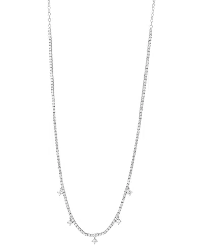 Grown With Love Lab Grown Diamond Dangle 20" Statement Necklace (6 Ct. T.w.) In 14k White Gold