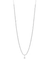 Grown With Love Lab Grown Diamond Pear & Round 20" Statement Necklace (5 Ct. T.w.) In 14k White Gold In White Gold