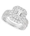 Grown With Love Lab-grown Diamond Ring (2 Ct. T.w.) In 14k White Gold In Gold