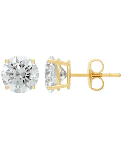 Grown With Love Lab Grown Diamond Stud Earrings (4 Ct. T.w.) In 14k White Gold (also In 14k Yellow Gold)