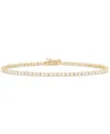 Grown With Love Lab Grown Diamond Tennis Bracelet (2 Ct. T.w.) In 14k White Or Yellow Gold In Yellow Gold
