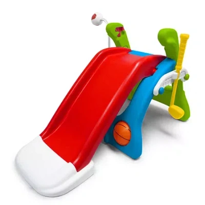 Grown'n Up Grow'n Up Quick Flip 6 In 1 Sport Activity Center Slide In Multi