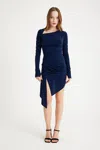 Growny Women's Blue Amadora Dress Navy In Black