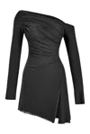 Growny Women's Grey Sonia Dress Gray In Black