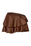 Growny Women's Lalita Skirt Brown In Brown