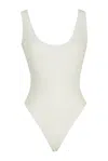Growny Women's Luca Bodysuit White In White
