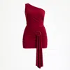 Growny Women's Red Andela Dress Burgundy In Red