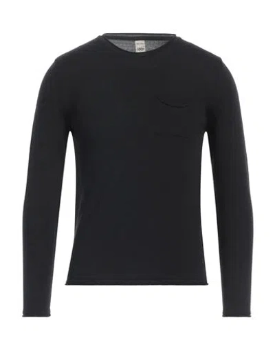 Grp Man Sweater Black Size 36 Merino Wool