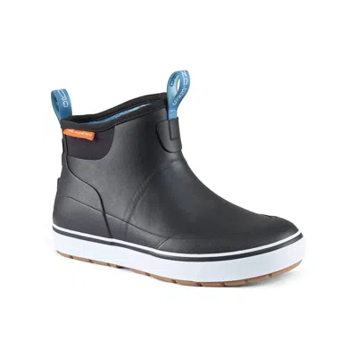 Grundens Women's Deck Boss Rain Ankle Boot In Black