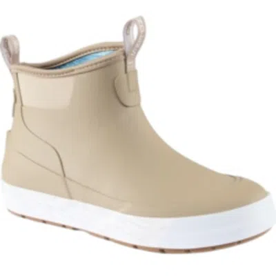 Grundens Women's  Deck-boss Ankle Deck Boots In Neutral
