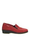 Grünland Woman Loafers Brick Size 6 Textile Fibers In Multi