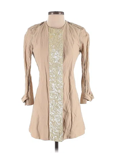 Pre-owned Gryphon New York Coat In Gold