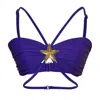 Gsaints Apparel Women's Pink / Purple Bora Bora Gold Star Top In Pink/purple