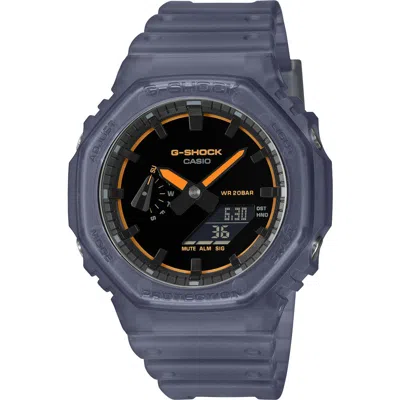 G-shock 5600 Series Ana-digi Resin Strap Watch, 48.5mm X 45.4mm In Blue